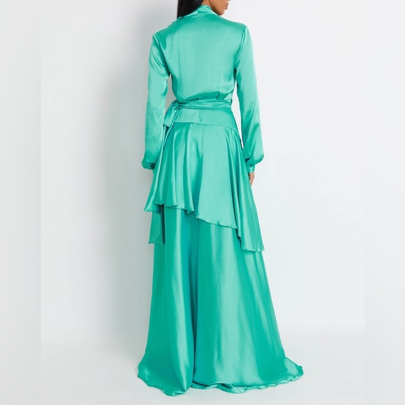 PatBO Ruffled High-Low Maxi. - Picture 2 of 9